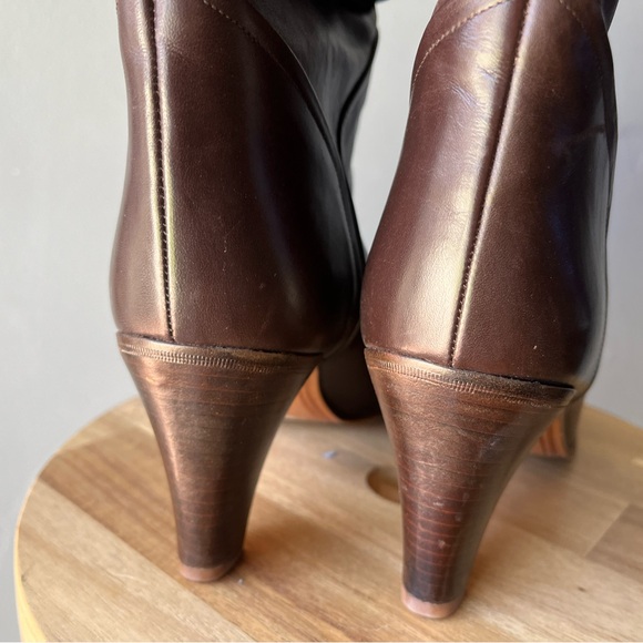 Russell & Bromley Brown Leather Boots ~ Size 40 or 9.5/10 - Picture 9 of 14